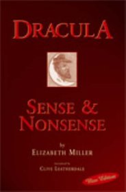 Dracula: Sense and Nonsense (Desert Island Dracula Library)