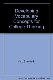 Developing Vocabulary Concepts for College Thinking