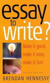 Essay to Write?