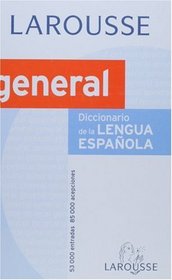 Diccionario General de Lengua Espanola (Spanish Edition)