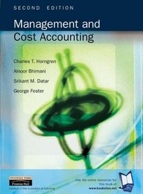Management and Cost Accounting: AND Management and Cost Accounting Booklet