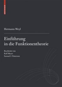 Einfhrung in die Funktionentheorie (German Edition)