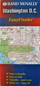 Rand McNally Washington D. C. Easyfinder Map