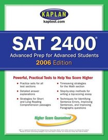 Kaplan SAT 2400, 2006 Edition (Kaplan New Sat 2400)