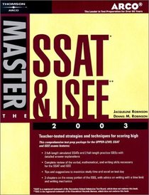 Master the SSAT/ISEE, 2003/e (Master the Ssat & Isee, 2003)