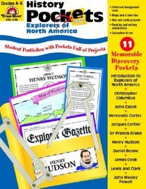 History Pockets, Explorers of North America, Grades 4-6 (History Pockets)