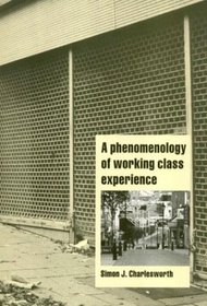 A Phenomenology of Working-Class Experience (Cambridge Cultural Social Studies)