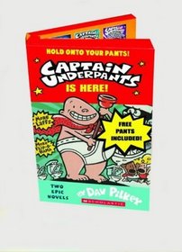 Captain Underpants is Here!: Includes Adventures of Captain Underpants and Captain Underpants and Talking Toilet