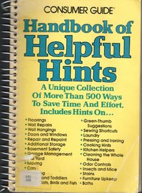 Handbook Of Helpful Hints