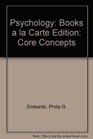 Psychology: Core Concepts with Other (Books a la Carte)