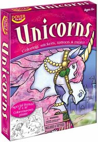 Unicorns Fun Kit (Dover Fun Kits) (English and English Edition)