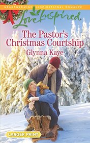 The Pastor's Christmas Courtship (Hearts of Hunter Ridge, Bk 3) (Love Inspired, No 1030) (Larger Print)