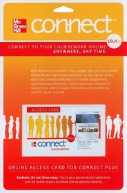 Connect Accounting Plus with LearnSmart 1-Semester Access Card to accompany Fundamentals of Financial Accounting (McGraw Hill Connect (Access Codes))