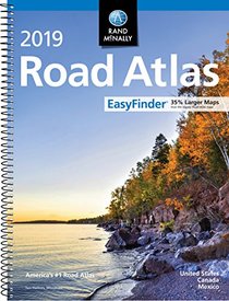 2019 Rand McNally EasyFinder Midsize Road Atlas (Rand McNally Road Atlas Midsize Easy Finder)