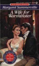 A Wife for Warminster (Signet Regency Romance)