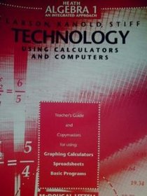 Technology Using Calculators and Computers (Algebra 1)