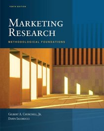 Marketing Research: Methodological Foundations (Book Only)