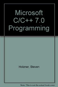 Microsoft C/C++ Programming/Book and Disk