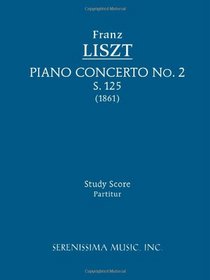 Piano Concerto No. 2, S. 125: Study score