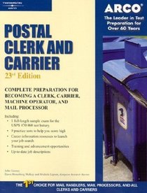 Postal Clerk and Carrier (Arco Civil Service Test Tutor)
