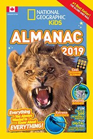 National Geographic Kids Almanac 2019, Canadian Edition (National Geographic Almanacs)