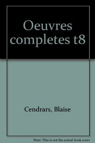 Oeuvres compltes, tome 8