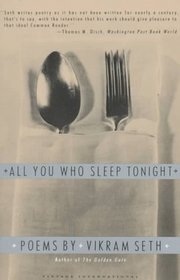 All You Who Sleep Tonight: Poems