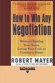 How To Win Any Negotiation