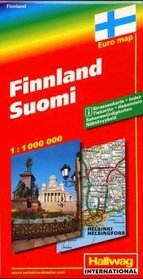 Hallwag Finland Map (Euro Map) (German Edition)