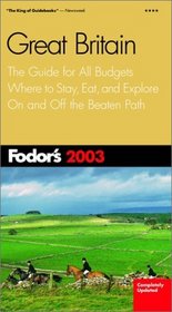 Fodor's Great Britain 2003
