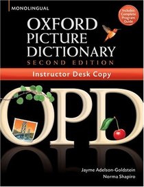 Oxford Picture Dictionary Instructor Desk Copy, Second Edition (Monolingual English)