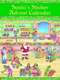 Santa's Sticker Advent Calendar