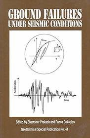 Ground Failures Under Seismic Conditions: Proceedings of the Sessions Sponsored by the Geotechnical Engineering Division of the American Society of (Geotechnical Special Publication)