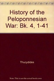 Thucydides; The History of the Peloponnesian War (10th printing)