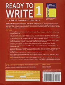 Ready to Write 1 with Essential Online Resources (4th Edition)
