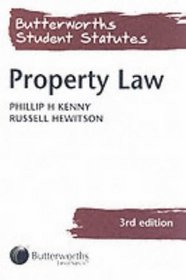 Property Law (Butterworths student statutes series)