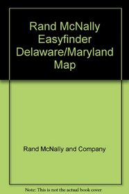 Rand McNally Easyfinder Delaware/Maryland Map