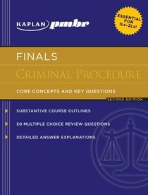 Kaplan PMBR FINALS: Criminal Procedure: Core Concepts and Key Questions