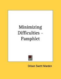 Minimizing Difficulties - Pamphlet