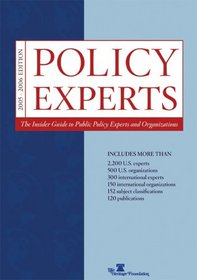 Policy Experts, 2005-2006 Edition