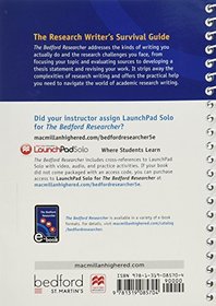 The Bedford Researcher, MLA Update Edition & LaunchPad Solo for The Bedford Researcher (Six-Month Access)