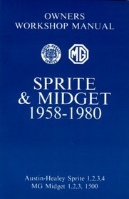 MG Sprite/Midget Glove Box Workshop Manual 1958-80
