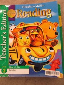 Houghton Miffline Reading Theme 2 Here We Go Surprise - Teacher's Edition