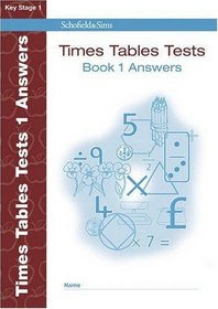 Times Tables Tests: Answer Book