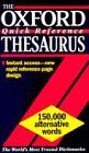 The Oxford Quick Reference Thesaurus