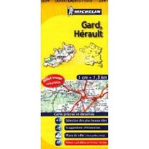 Michelin Map No. 80: Albi - Rodez - Nimes