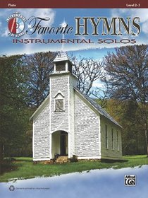 Favorite Hymns Instrumental Solos: Flute (Book & CD)