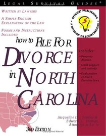 How to File for Divorce in North Carolina: With Forms (Legal Survival Guides)