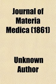 Journal of Materia Medica (1861)