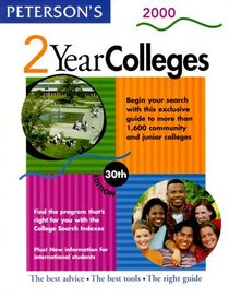 Peterson's 2 Year Colleges 2000 (Peterson's Two-Year Colleges, 2000)